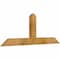 Ekena Millwork Portland Rough Sawn Timber Gable Bracket, Western Red Cedar, 48"W x 18"H x 2"D x 4"F, 9/12 Pitch GBW048X18X0204POR00RWR - alternate 3